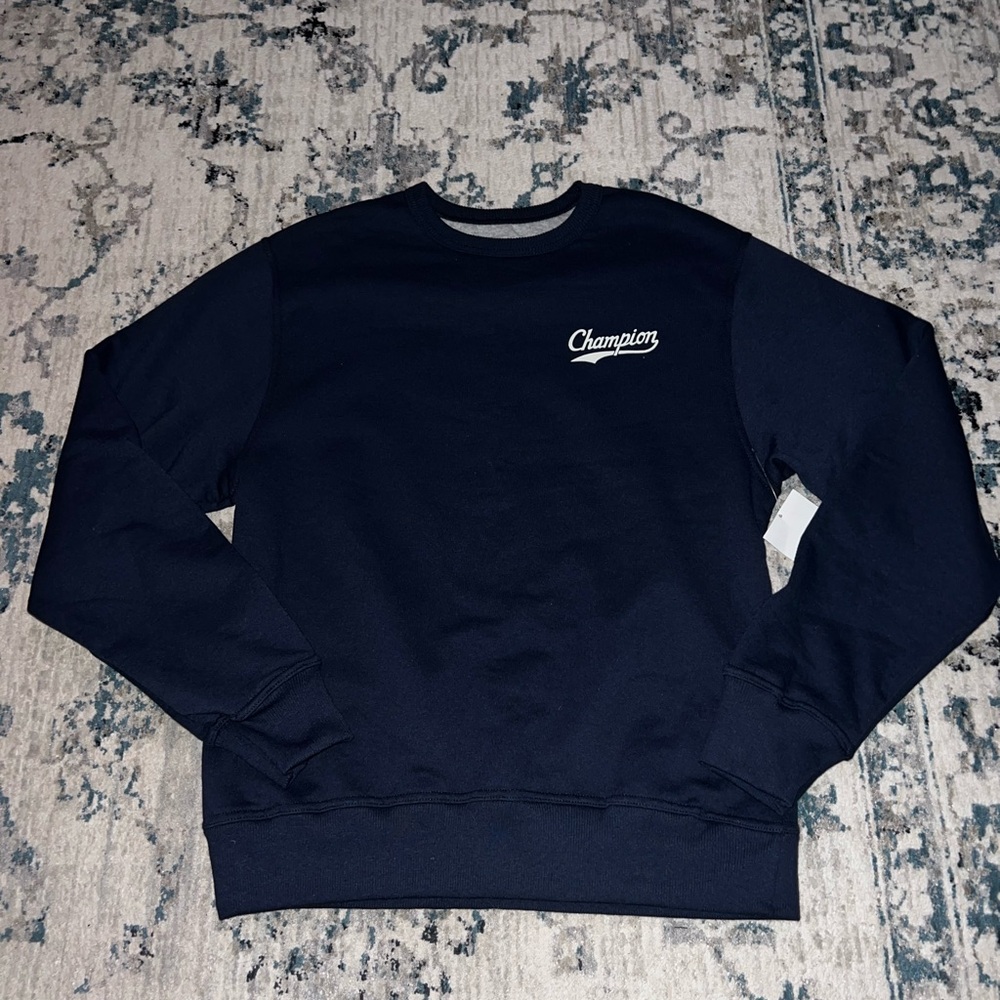 Champion Dark Blue Crewneck Sweater